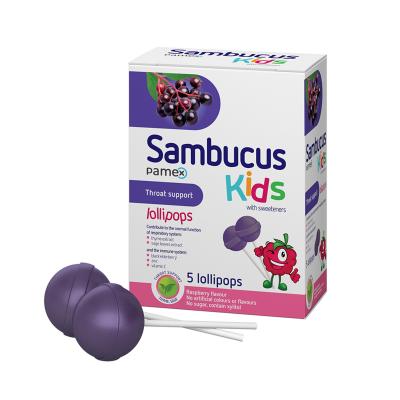 Sambucus For Kids Lollipops konfektes uz kociņa N5