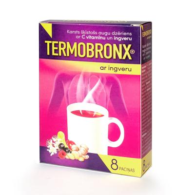 TERMOBRONX ar ingveru pulveris N8
