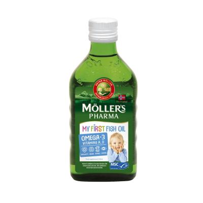MOLLERS  Mana pirmā zivju eļļa 250 ml