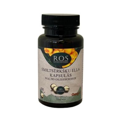 R.O.S. Smiltsērkšķu eļļa kapsulās N100