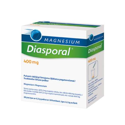 MAGNESIUM DIASPORAL 400mg pulveris N20