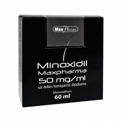 MINOXIDIL Maxpharma 50mg/ml sķīdums 60 ml  