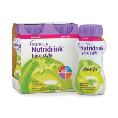 NUTRIDRINK Juice Style ar ābolu garšu 200ml N4