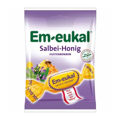 DR.SOLDAN Em-Eukal Salvijas-Medus ar C vit. karameles 75g