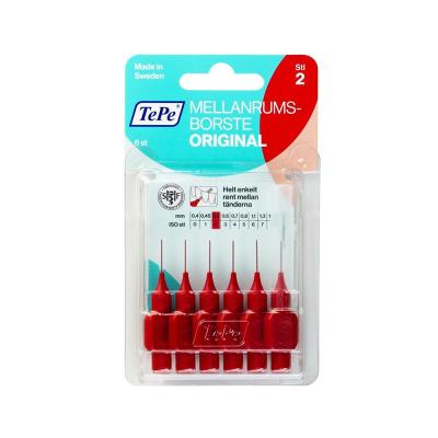 Tepe Zobu starpu birstītes 0.5 N6, blisteriepakojums