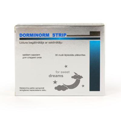 DORMINORM Strip 1mg mutē šķīstošās plāksnītes N30