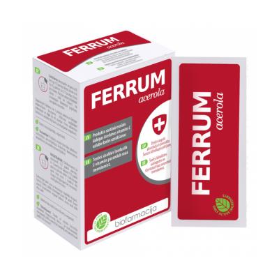 BIOFARMACIJA bioFERRUM Acerola pulveris N28