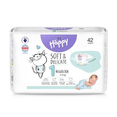 HAPPY Newborn autiņbiksītes, 1. izmērs (2-5kg) N42