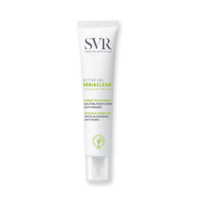 SVR Sebiaclear Active Gels pret pūtītēm un pinnēm 40 ml