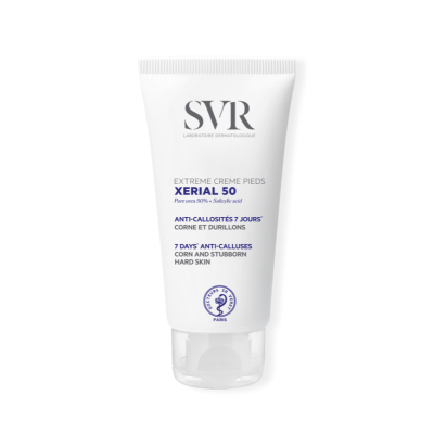 SVR Xerial 50 Extreme intensīvas iedarbības pēdu krēms 50 ml