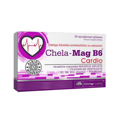 OLIMPLABS Chela-Mag B6 Cardio kapsulas N30