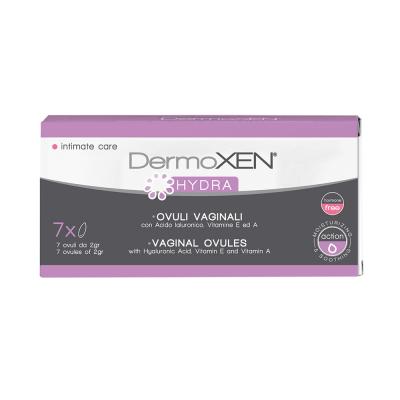 DERMOXEN HYDRA vaginālās svecītes N7