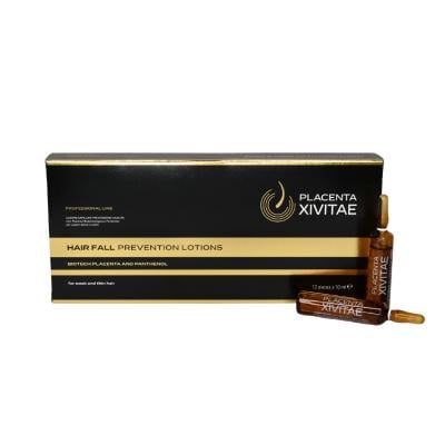 PLACENTA XIVITAE losjons ar biotehnoloģisko placentu matu izkrišanas novēršanai 10 ml N12