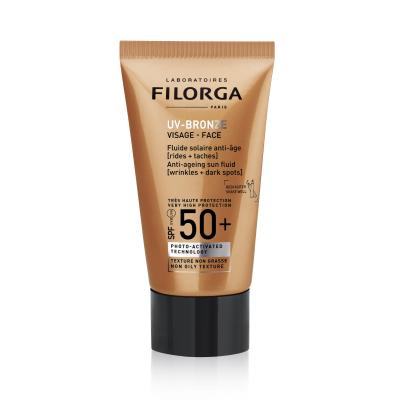 FILORGA UV-Bronze face SPF 50+ saules aizsarglīdzeklis 40 ml