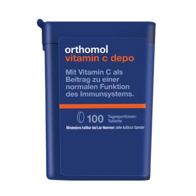 ORTHOMOL vitamin C depo tabletes N100
