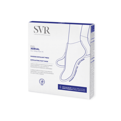 SVR Xerial Peel skābes pīlinga pēdu maska 1 pāris