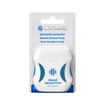 LIVSANE zobu diegs vaskots 30 m