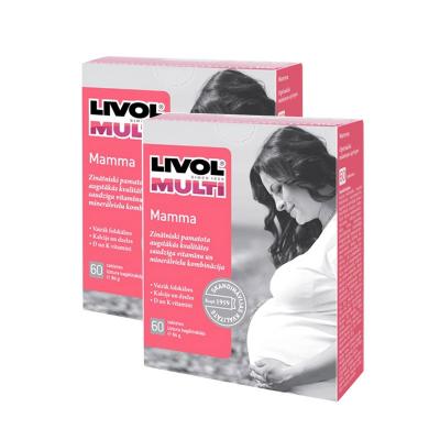 LIVOL Multi Mamma tabletes N60 1+1 komplekts