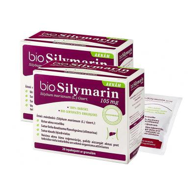 BIOFARMACIJA BIOSILYMARIN 105mg granulas N28 1+1 komplekts