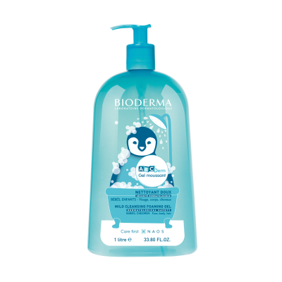 BIODERMA ABCDerm Moussant putojošais gels 1000 ml