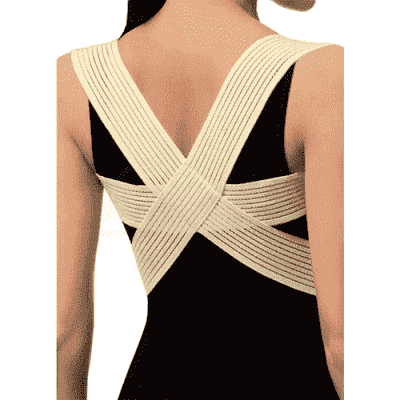 TONUS ELAST 0107 medicīniskais elastīgais stājas korektors (ortoze), krustveidīgs, L