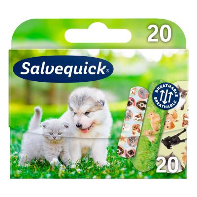 SALVEQUICK Animal Planet plāksteri bērniem N20