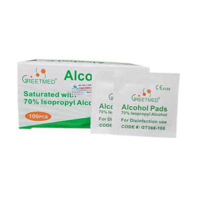 Greetmed Injekciju spirta salvetes   6,5 x 3,0 cm N 100