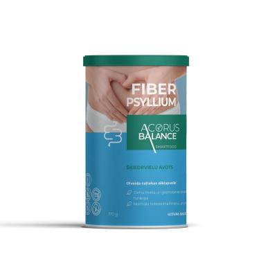 ACORUS BALANCE Fiber Psyllium šķiedrvielu komplekss, pulveris 170g