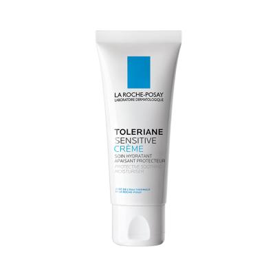 LA ROCHE-POSAY Toleriane Sensitive nomierinošs, mitrinošs, aizsargbarjeru atjaunojošs krēms jutīgai ādai - normālai/kombinētai ādai 40 ml