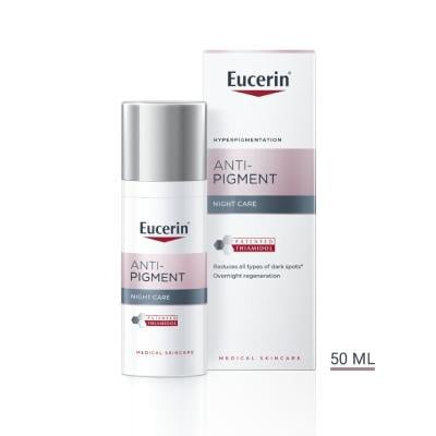 Eucerin Anti-Pigment nakts krēms sejai pigmentācijas mazināšanai, 50 ml