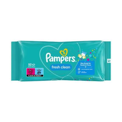 PAMPERS Fresh Clean mitrās salvetes N52