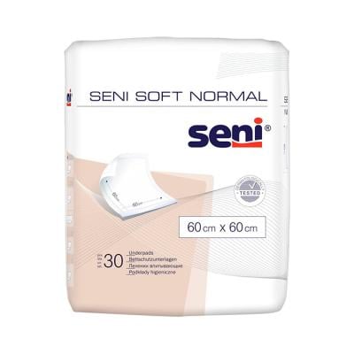 SENI SOFT Normal absorbējošie paladziņi 60x60cm N30