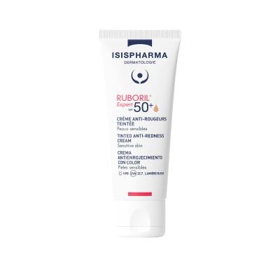 ISISPHARMA Ruboril Expert SPF50+ tonēts krēms pret apsārtumu 40ml