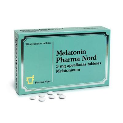 MELATONIN Pharma Nord 3mg tabletes N30