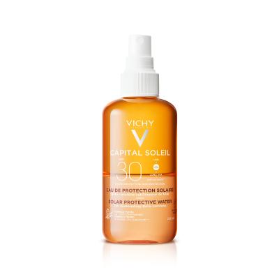 VICHY Ideal Soleil Enhanced Tan SPF30 izsmidzināms saules aizsarglīdzeklis, 200 ml