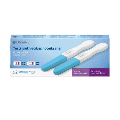 LIVSANE ātrais grūtniecības tests N2