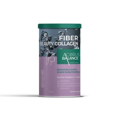 ACORUS BALANCE Fiber Beauty Collagen šķiedrvielu komplekss ādai, pulveris 200 g
