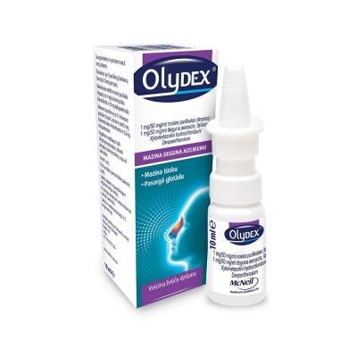 Olydex 1 mg/50 mg/ml deguna aerosols, šķīdums 10 ml N1