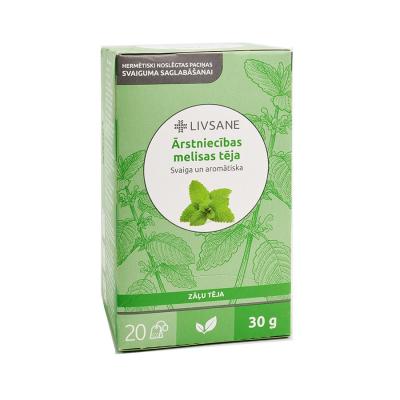 LIVSANE tēja ārstniecības melisas N20