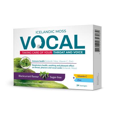 VOCAL upeņu sūkājamās pastilas N24