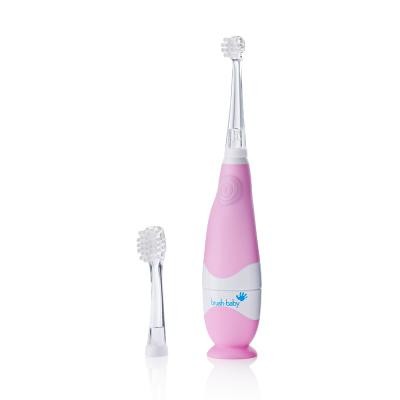 BRUSH-BABY Babysonic soniskā zobu birste, 0-3 gadi ROZĀ