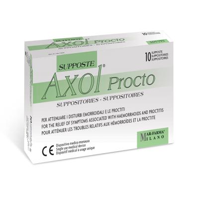 AXOL Procto rektālās svecītes N10