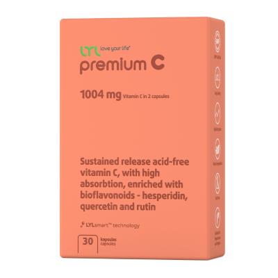 LYL premium C, kapsulas, N30