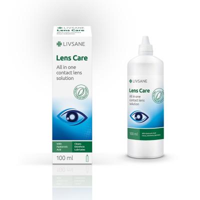 LIVSANE Lens Care - Kontaktlēcu kopšanas šķīdums 100ml