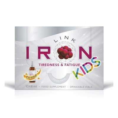 IRONLINK Kids dzelzs 10mg šķidrums 8ml N10