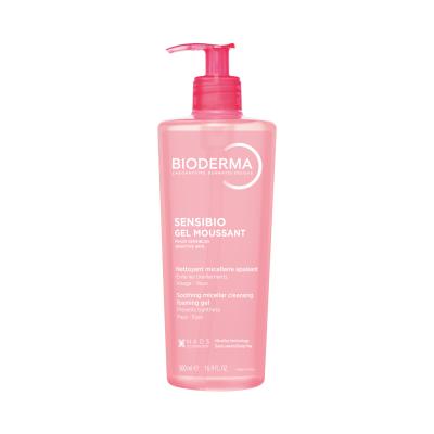 BIODERMA Sensibio attīrošs putojošs gels 500ml