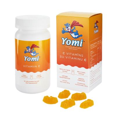 YOMI C vitamīns košļājamās pastilas N60