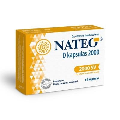 NATEO D 2000SV kapsulas N60