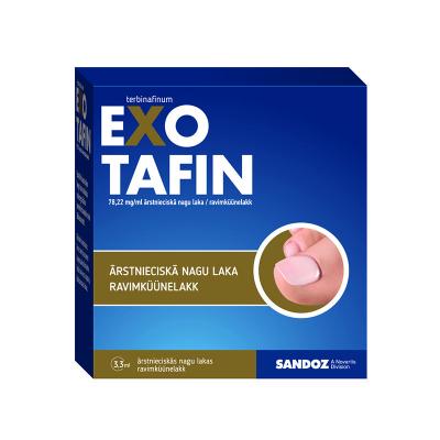 EXOTAFIN ārstnieciskā nagu laka 78.22 mg/ml 3.3 ml