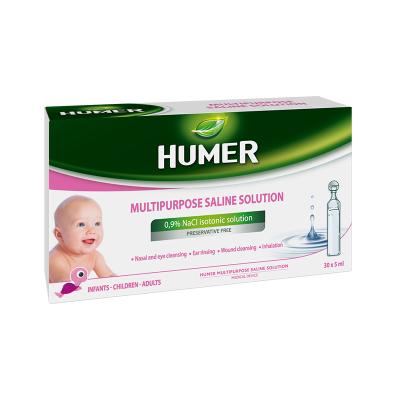 HUMER daudzfunkcionāls sāls 0,9% šķīd. 5ml N30